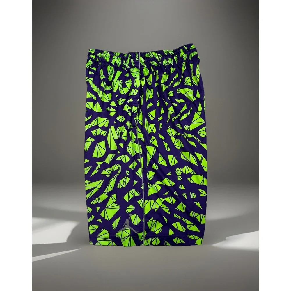 Vintage Air Jordan Basketball Shorts Mens‎ M Beetlejuice AOP  Print Dri-Fit
